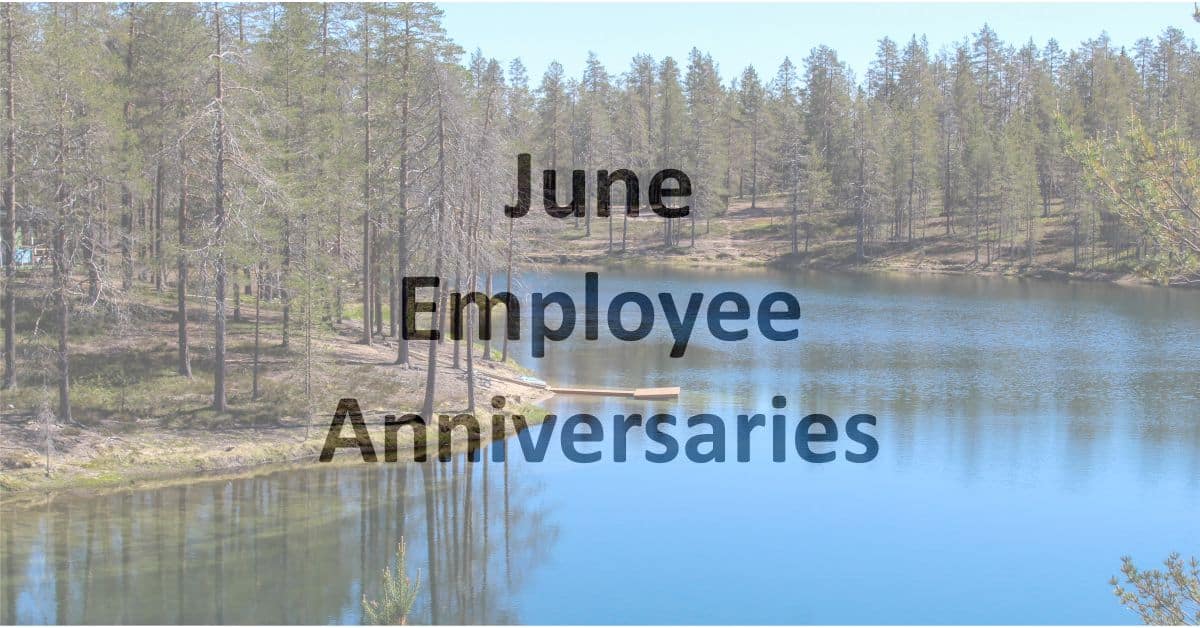 June Employee Anniversaries Hoyle Tanner