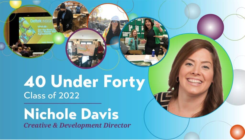 Nichole Davis was selected for Union Leader's 40 Under Forty class of 2022