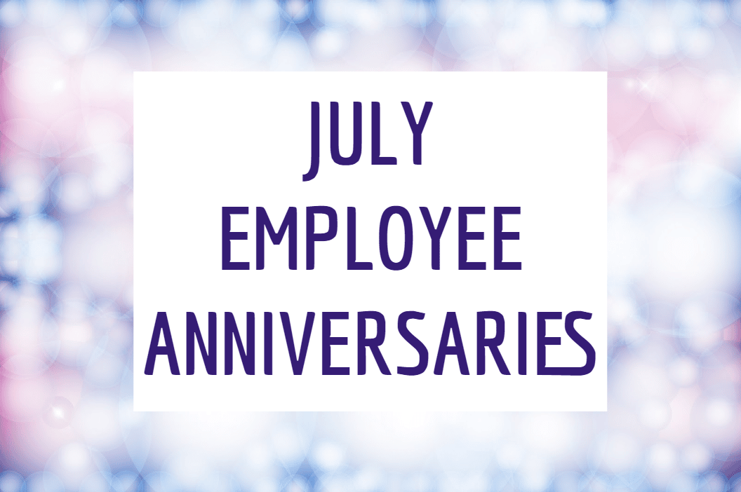July 2018 Employee Anniversaries Hoyle Tanner