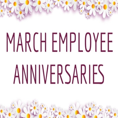 March 2018 Employee Anniversaries Hoyle Tanner