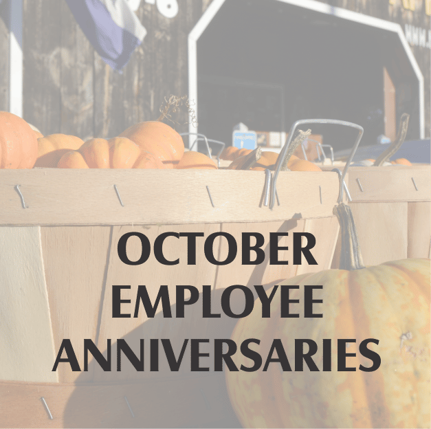 October 2019 Employee Anniversaries Hoyle Tanner