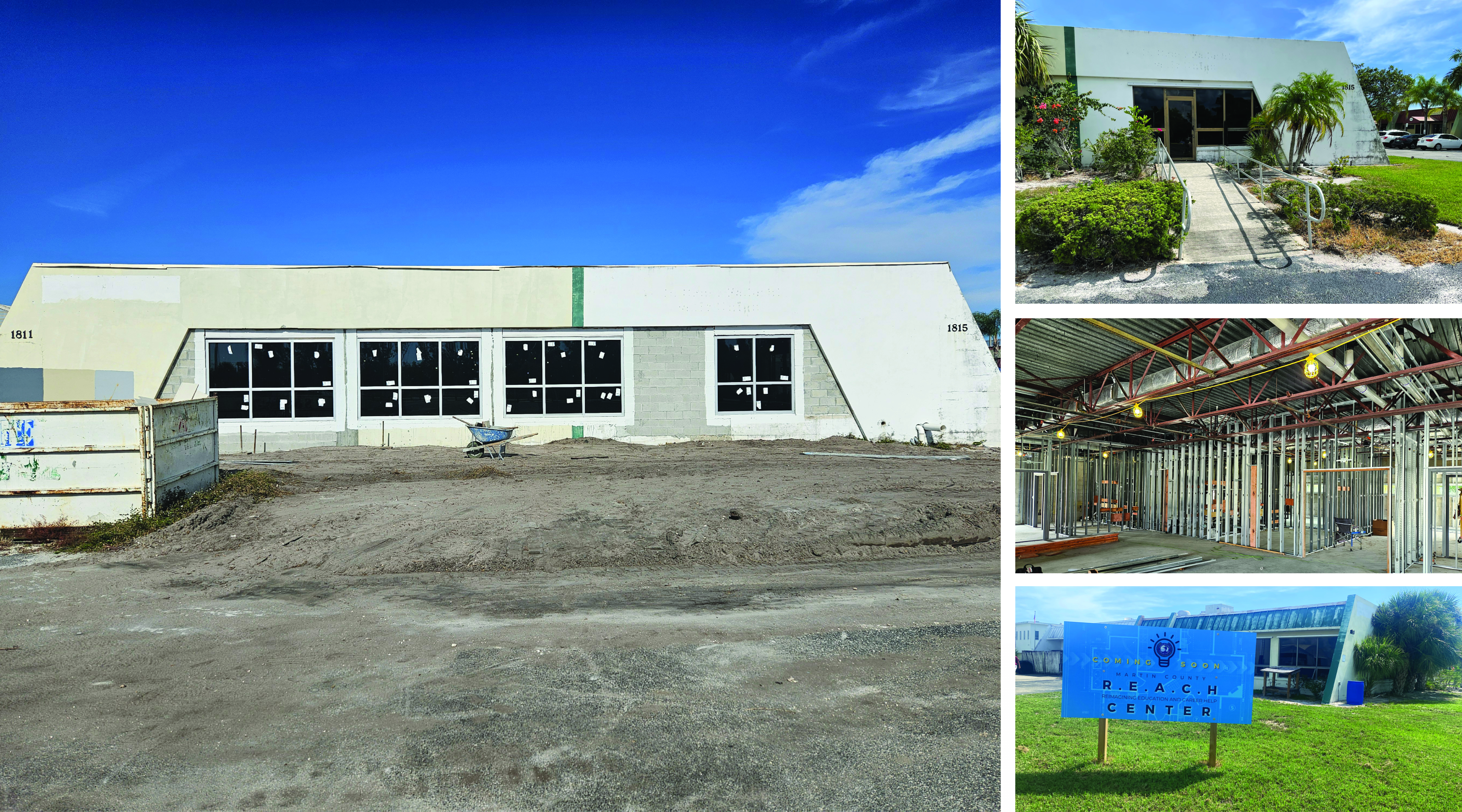 Martin County REACH Center - construction photos