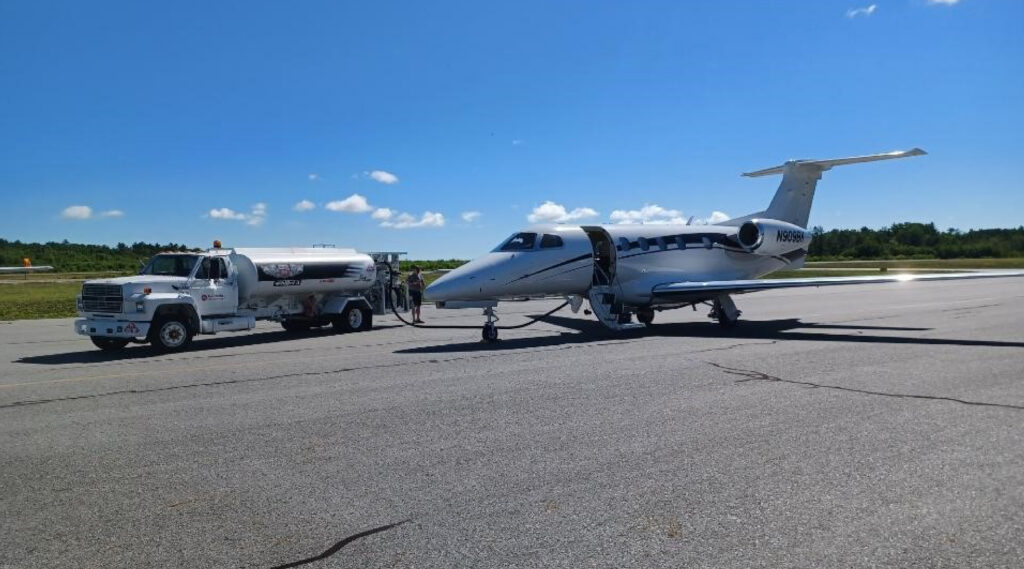 Construction at Millinocket Airport