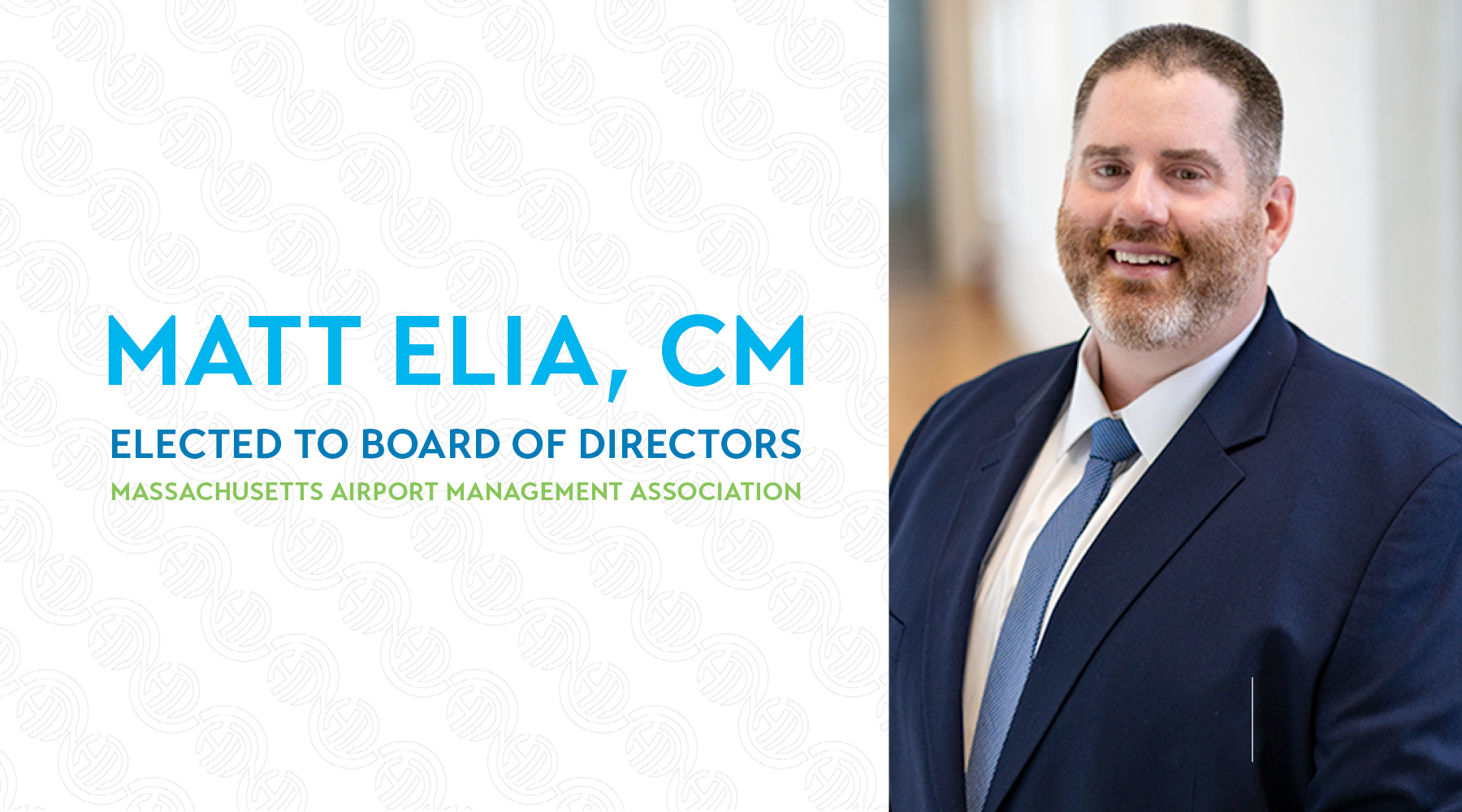 matt elia, cm headshot with title of article on left hand side