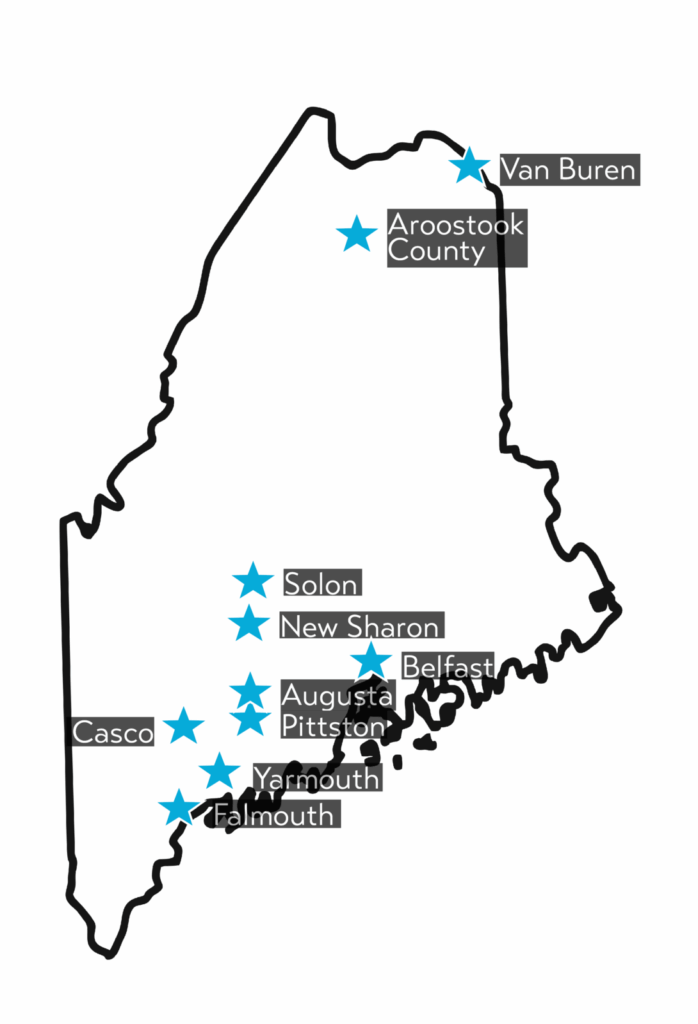 MaineDOT Project Map